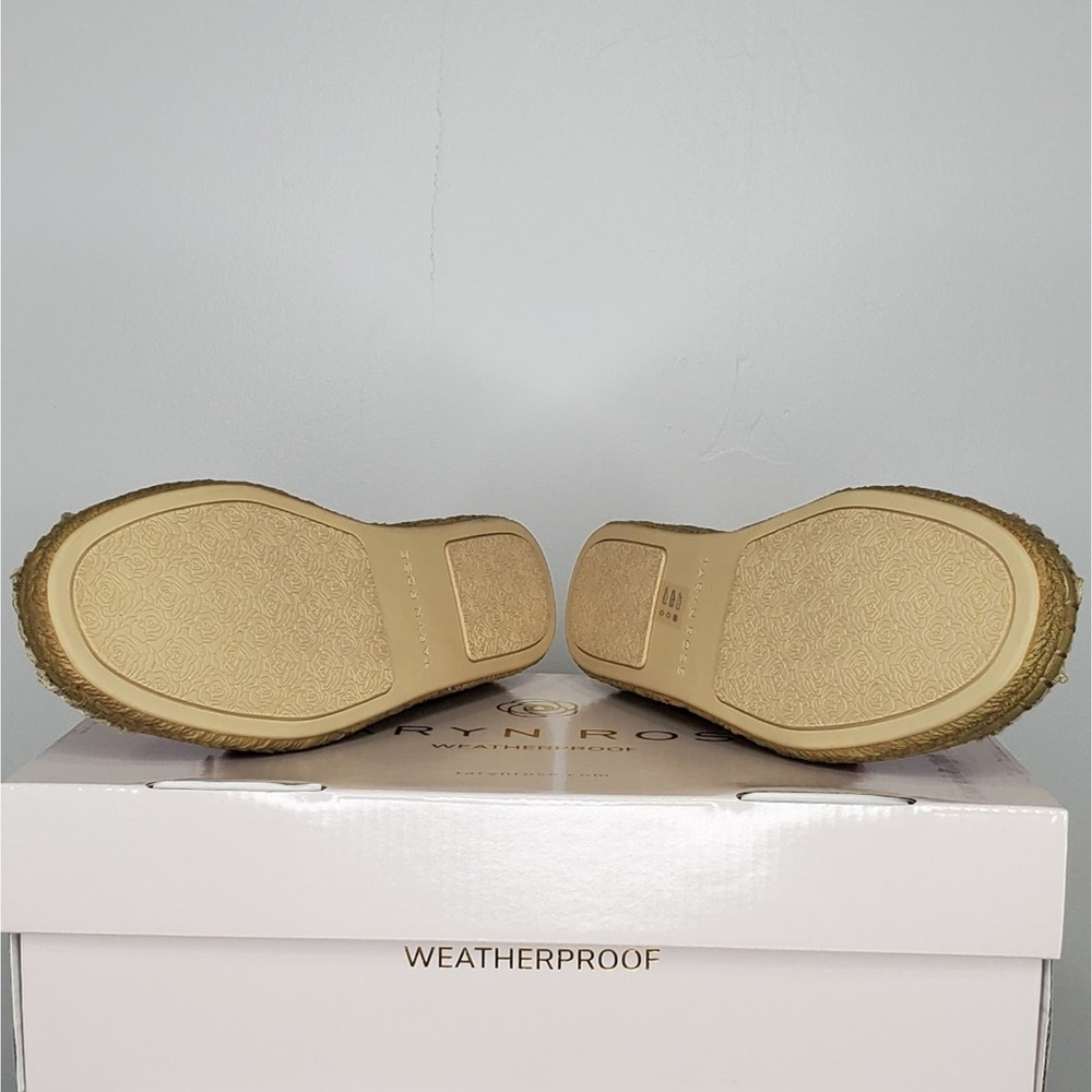 Taryn Rose Quincy Shiny Scuba Espadrilles - Picture 4 of 5